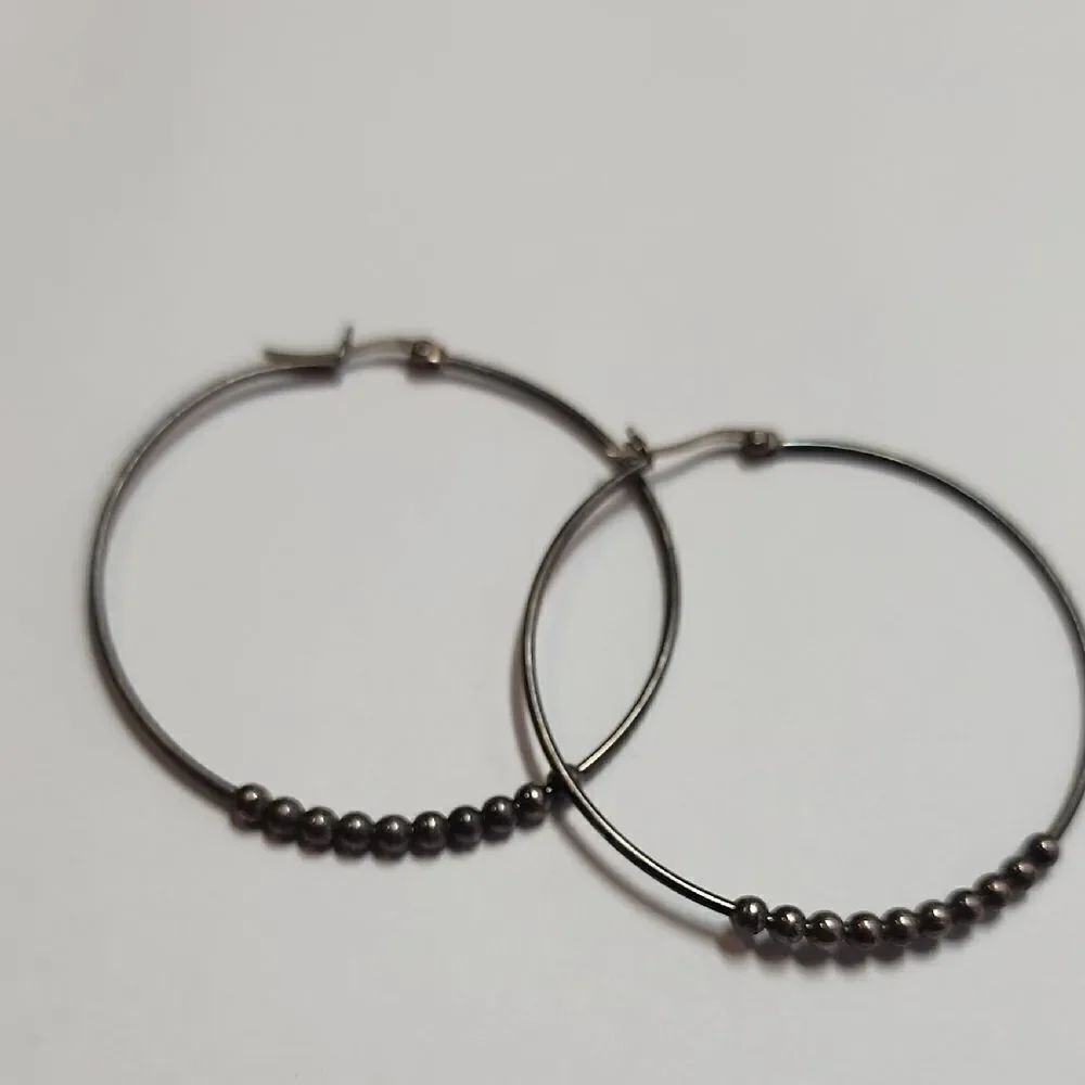 Sterling Silver Hoop Earrings